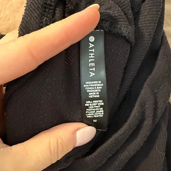 Athleta Well Rested Ribbed Sleep Set - Picture 8 of 8